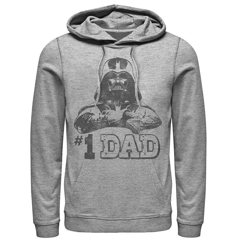 Mens Star Wars Darth Vader #1 Dad Vintage Fathers Day Hoodie Product Image