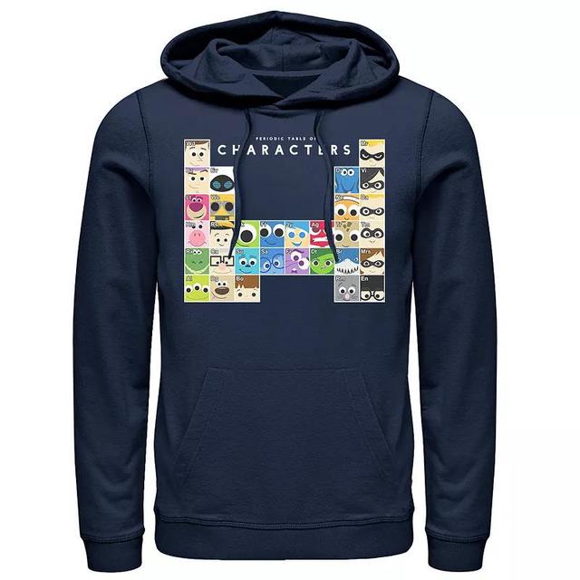 Disney / Pixar Mens Periodic Table Pullover Hoodie Blue Product Image