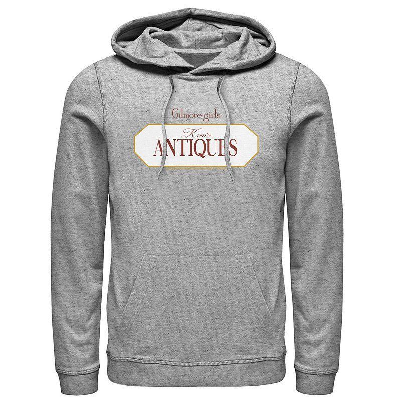 Mens Gilmore Girls Kims Antiques Logo Sweatshirt Athletic Grey Product Image