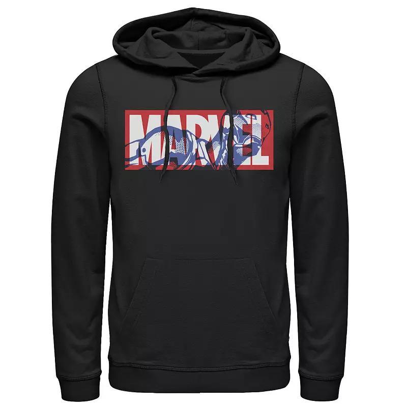 Mens Marvel Venom Logo White Simple Text Graphic Hoodie Product Image