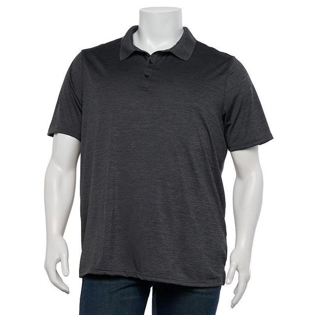 Big & Tall Apt. 9 Performance Polo, Mens Grey Product Image