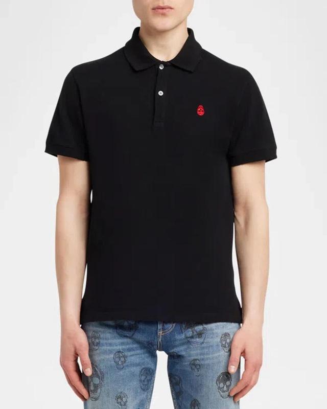 Men's Stonewashed Polo Shirt Product Image