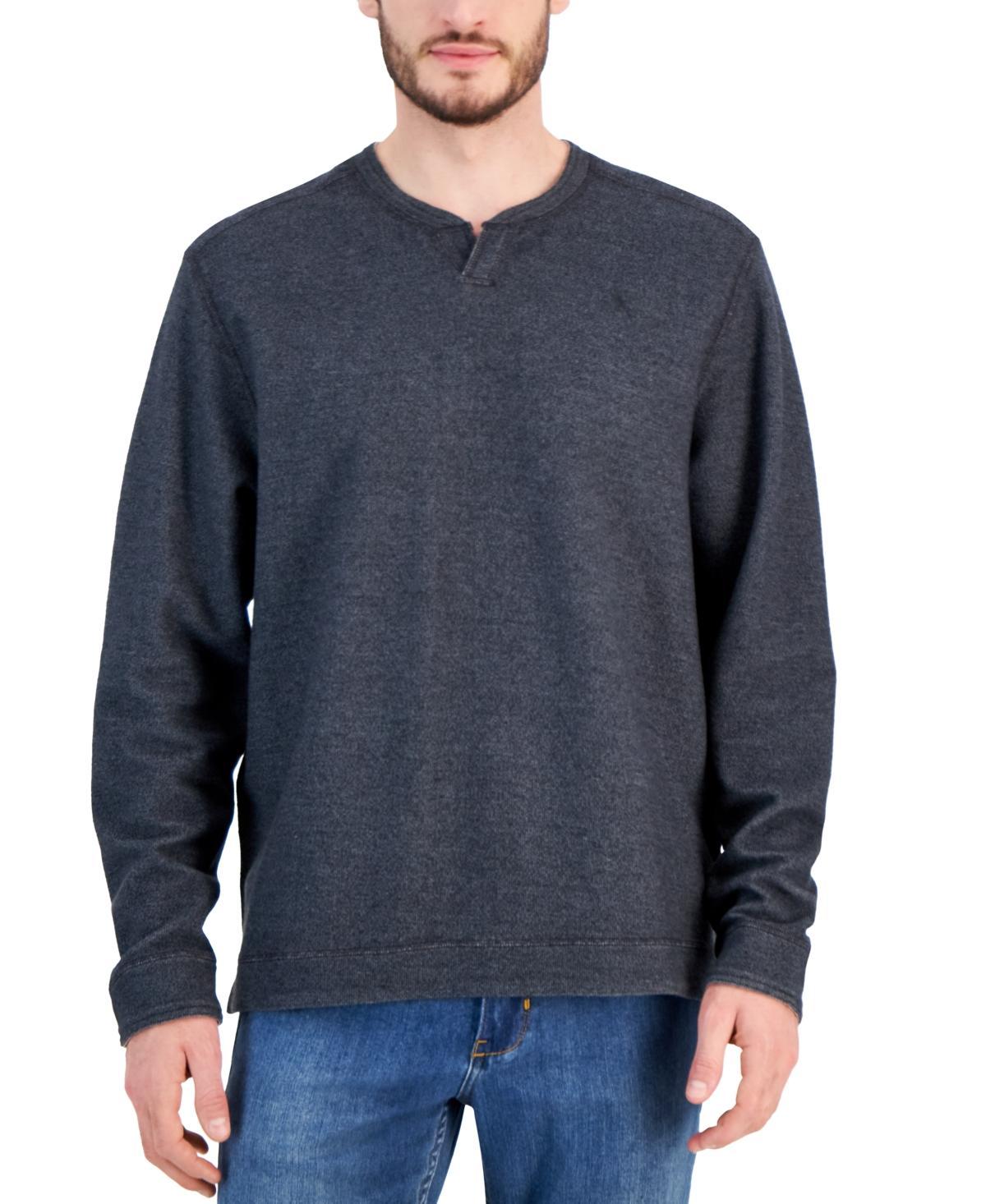 Tommy Bahama Mens Bayview Reversible Split-Neck Sweatshirt Product Image