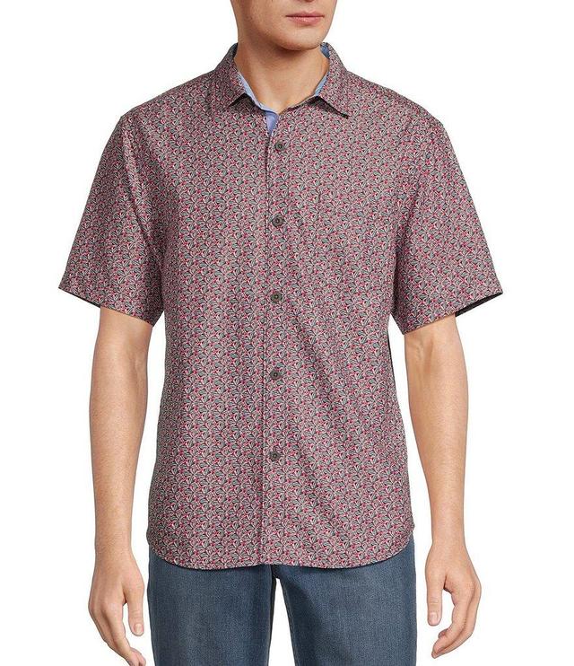 Tommy Bahama Big & Tall Coconut Point Beachcomber Short Sleeve Woven Shirt Product Image