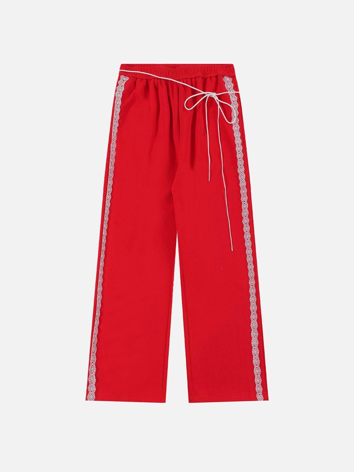 Aelfric Eden Irregular Drawstring Sweatpants Product Image