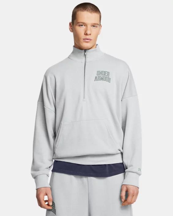 Mens UA Icon Heavyweight Terry Oversized  Zip Product Image