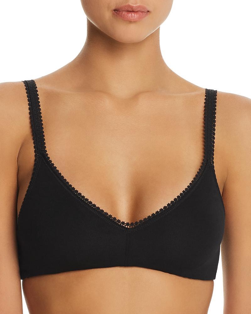 On Gossamer Cabana Cotton Blend Stretch Bralette Product Image