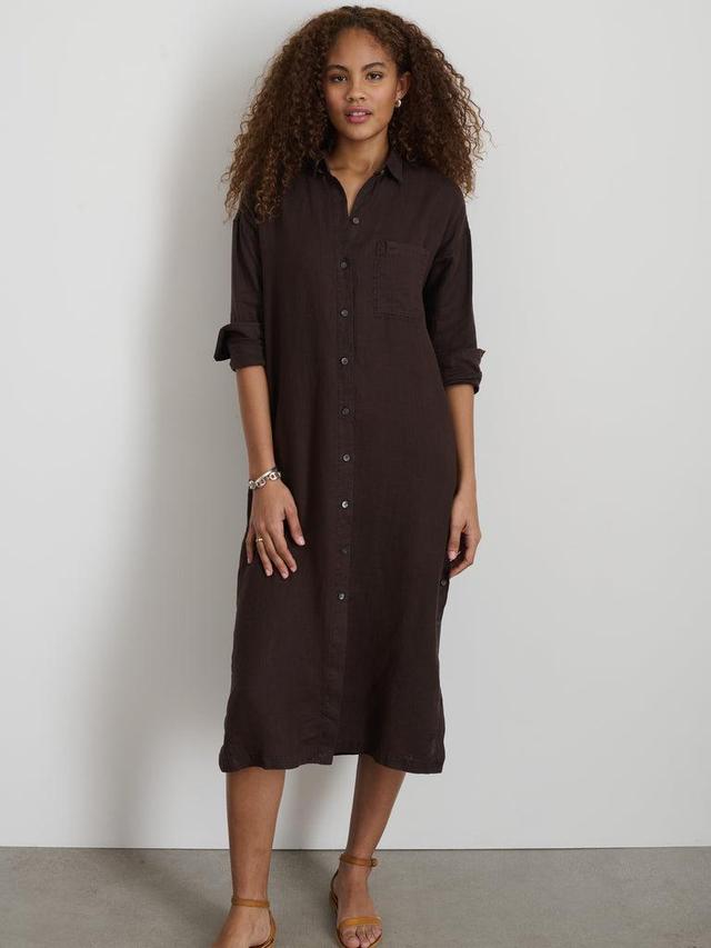 Kerry Shirtdress In Linen Product Image