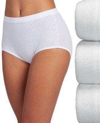 Womens Jockey Elance Breathe 3-pack Pointelle Briefs Panty Set 1542 Product Image