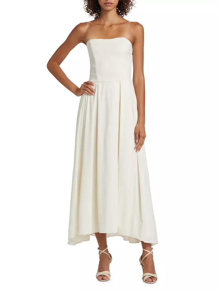 Ezra Off-The-Shoulder Midi-Dress Product Image