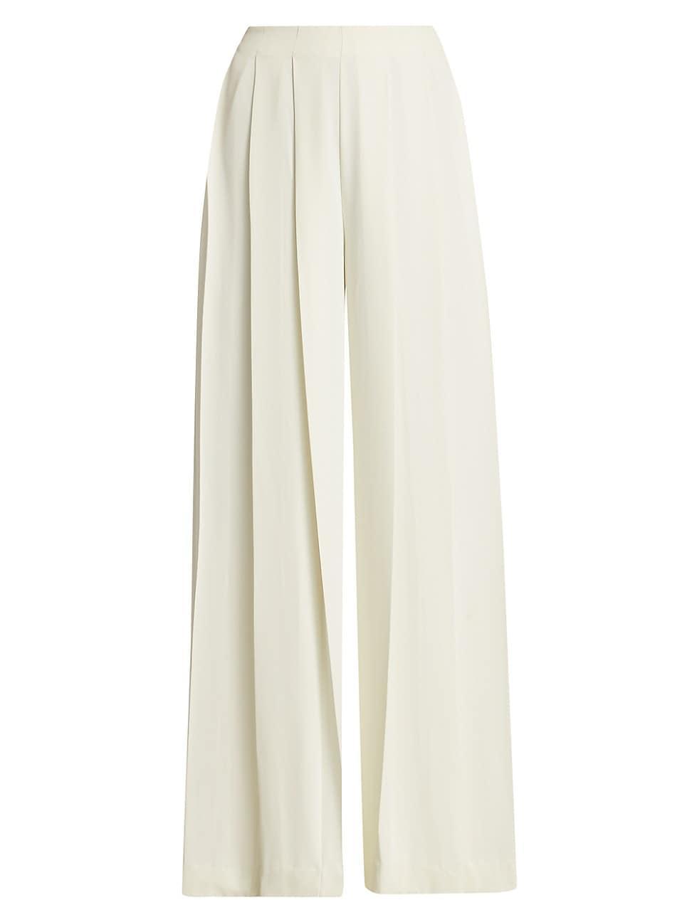 Womens Nova Pleat Straight-Leg Pants Product Image