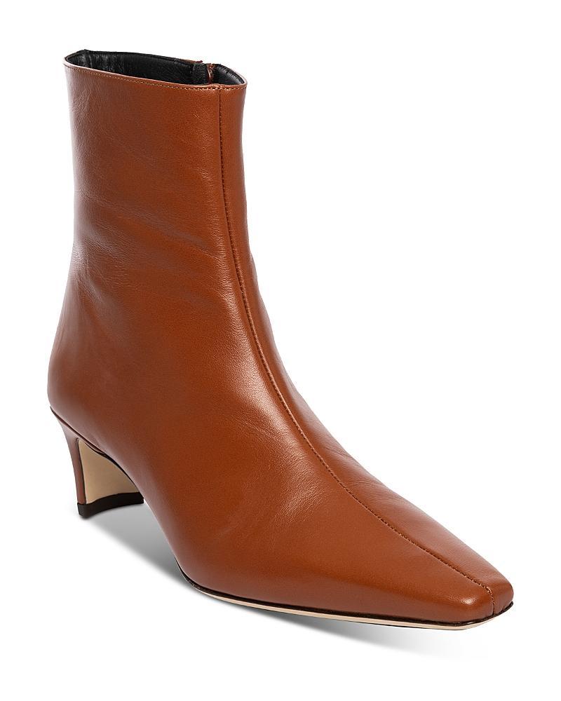 Womens Wally Leather Ankle Boots Product Image