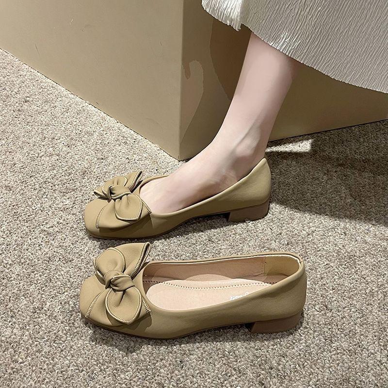 Bowknot Plain Flats Product Image