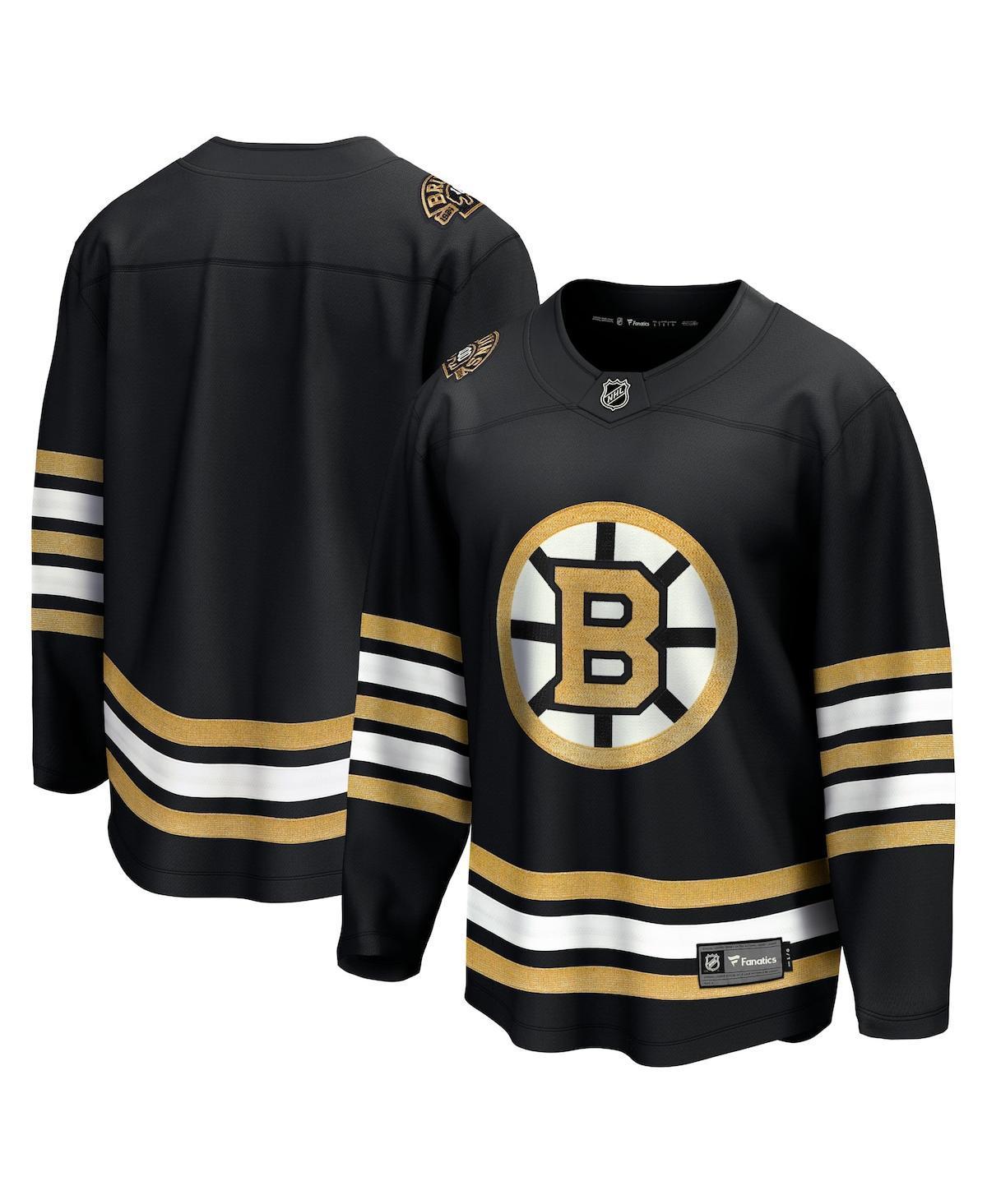 Mens Fanatics Branded Boston Bruins 100th Anniversary Premier Breakaway Jersey Product Image