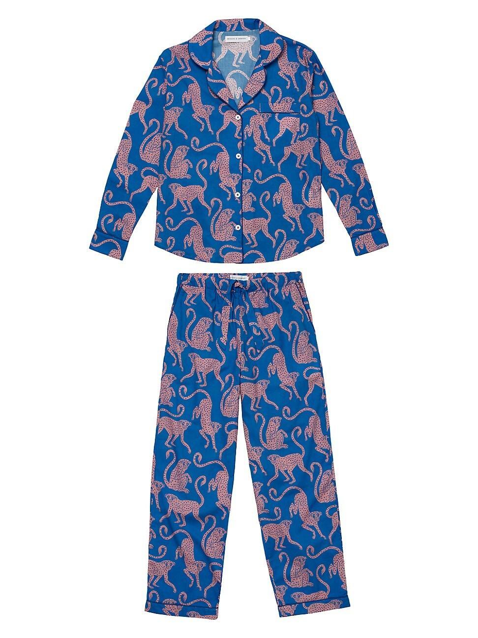 Womens Chango Print Pajama Set Product Image