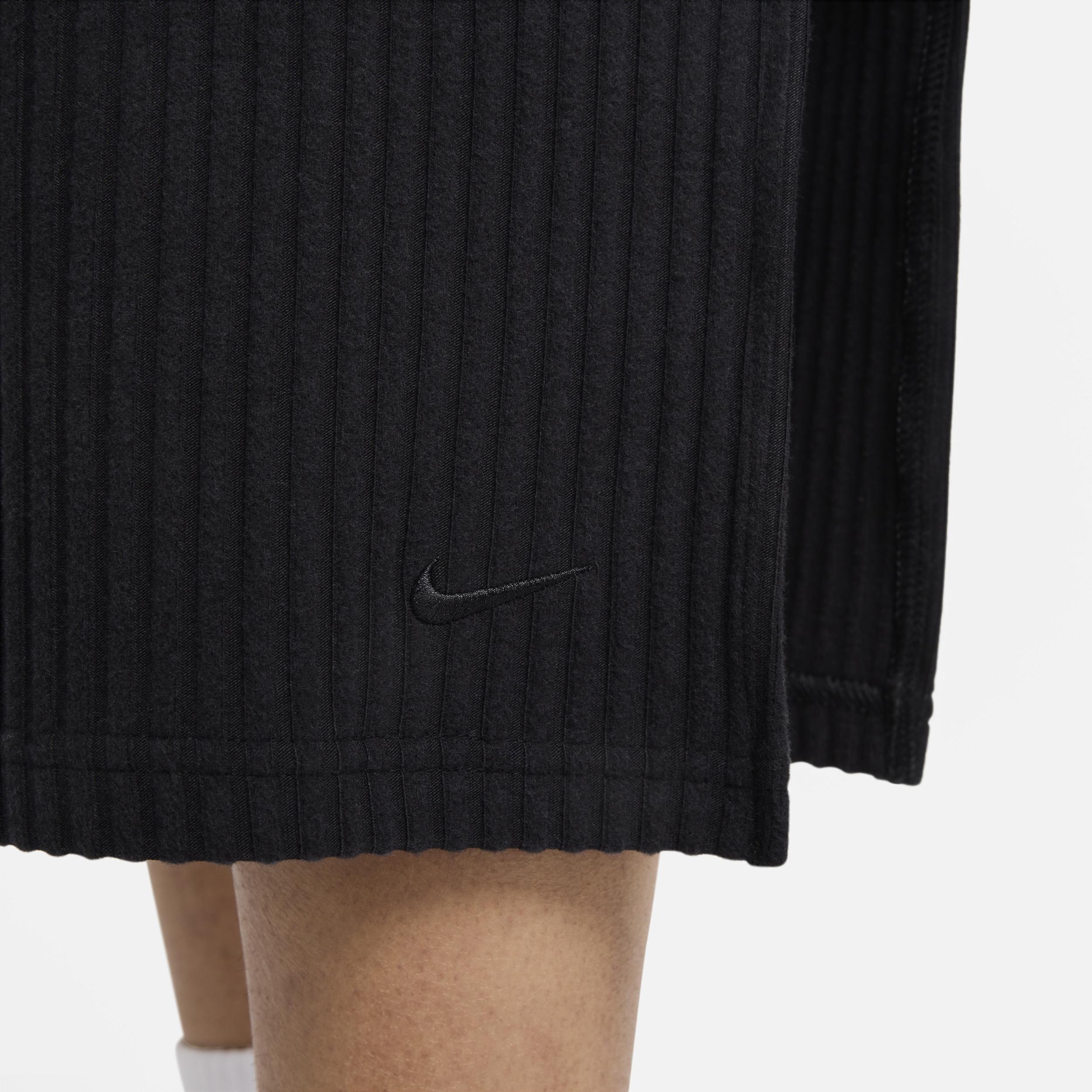 Womens Nike Sportswear Chill Knit Ribbed Midi Skirt Product Image