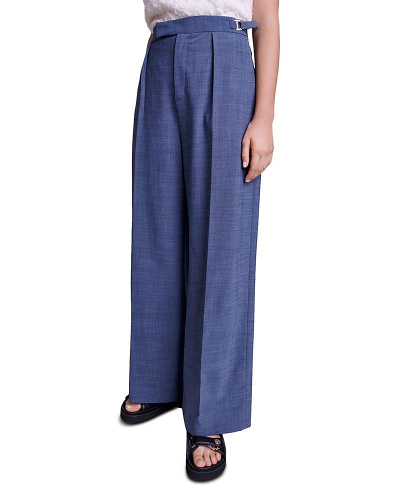 Womens Wide-Leg Trousers Product Image