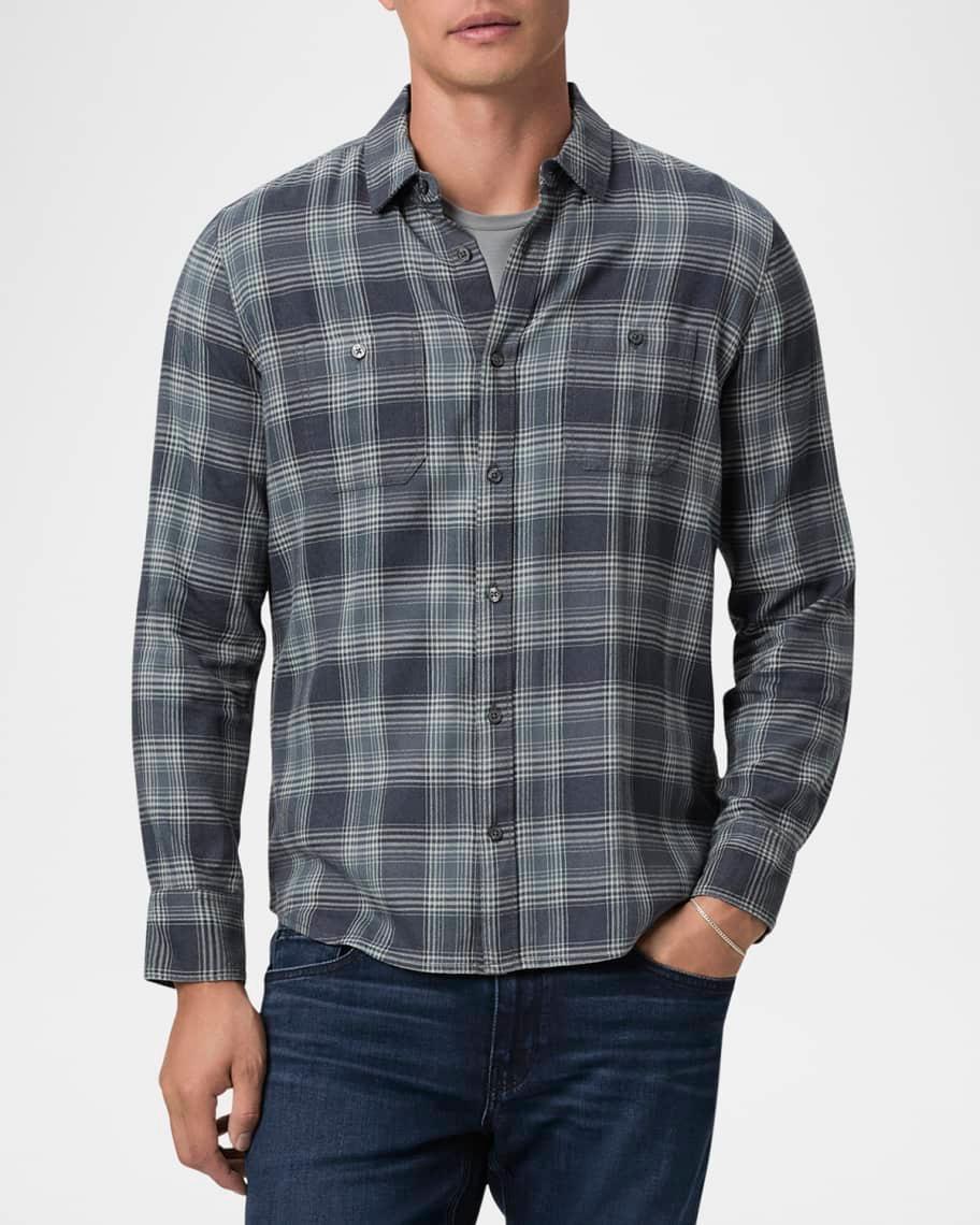 Mens Everett Plaid Sport Shirt Product Image