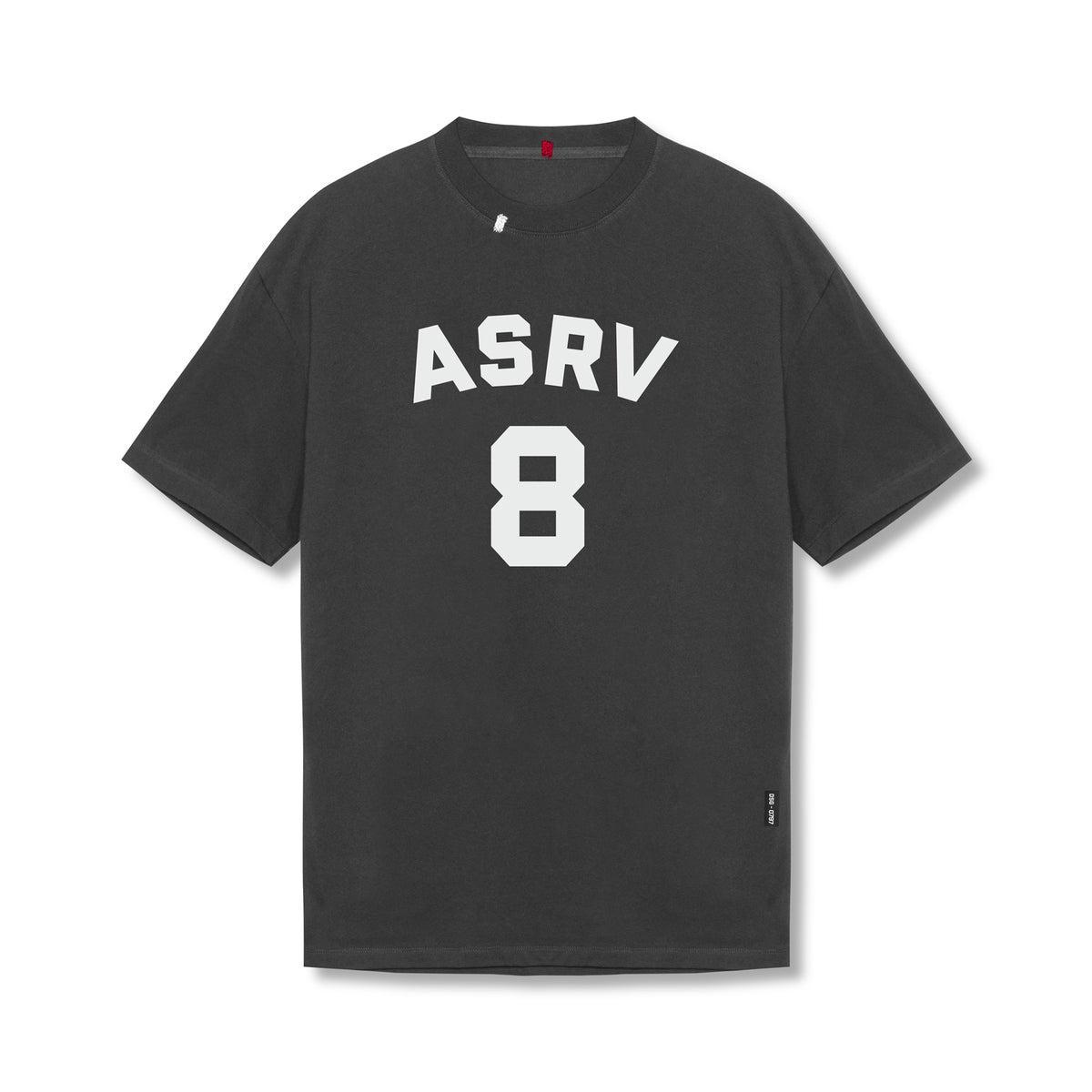 0797. Tech Essential™ Relaxed Tee  -  Black "ASRV 8" Product Image