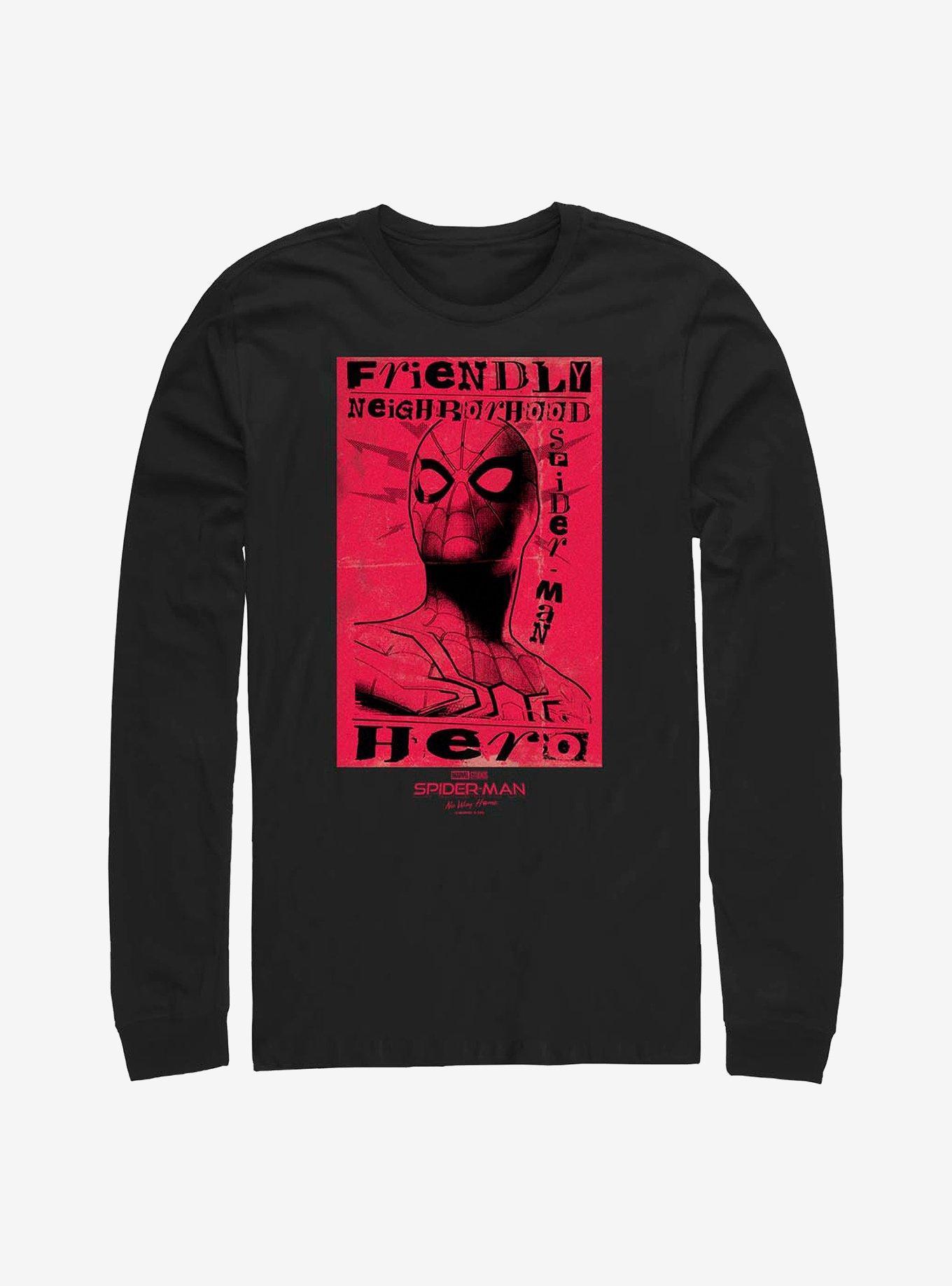 Marvel Spider-Man Friendly Hero Long-Sleeve T-Shirt Product Image