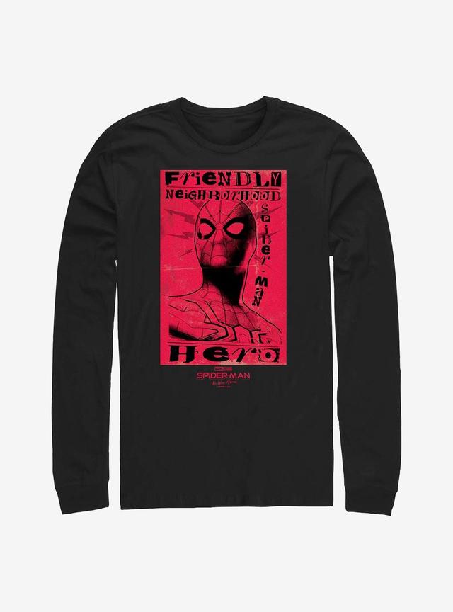 Marvel Spider-Man Friendly Hero Long-Sleeve T-Shirt Product Image