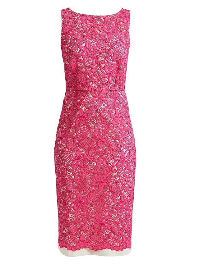 Womens Denise Lace Midi-Dress Product Image