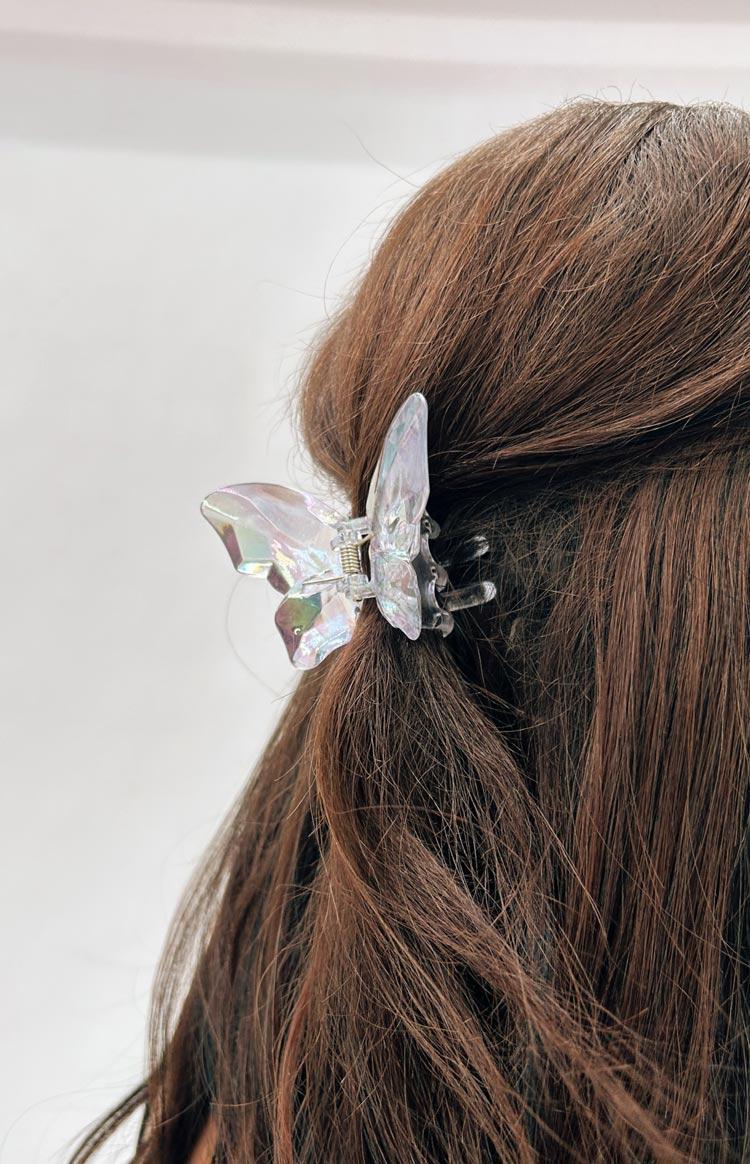 Butterfly Iridescent Claw Clip Product Image