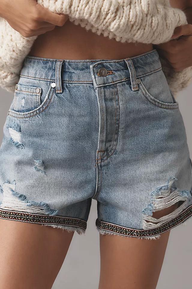 Pilcro Crafted Hem Denim Shorts Product Image