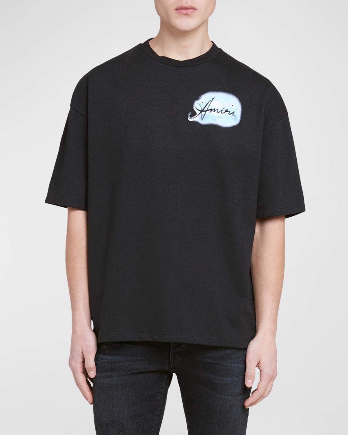 Men's Oversized Airbrush T-Shirt Product Image