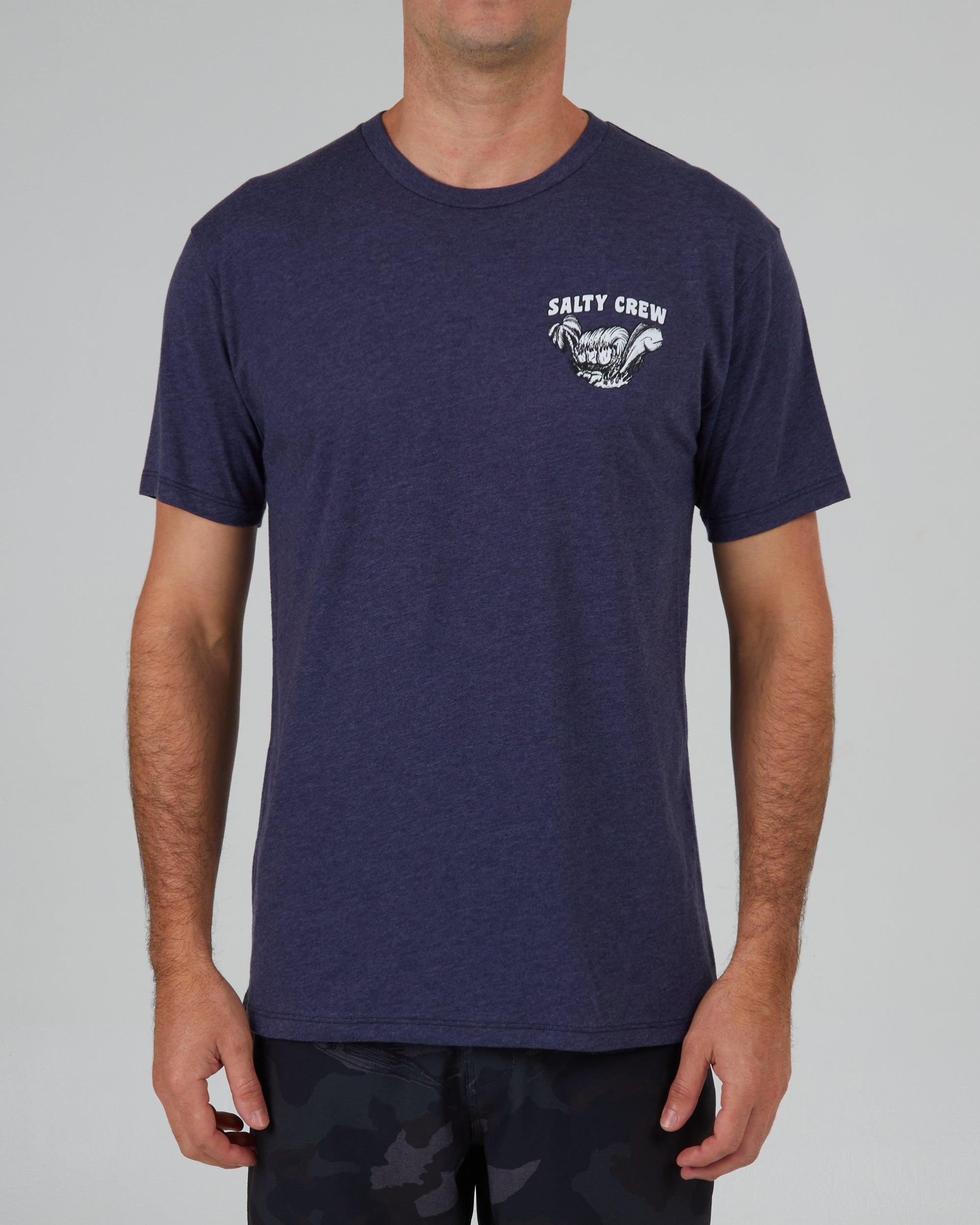 Shaka Premium Tee - Navy Heather Male Product Image