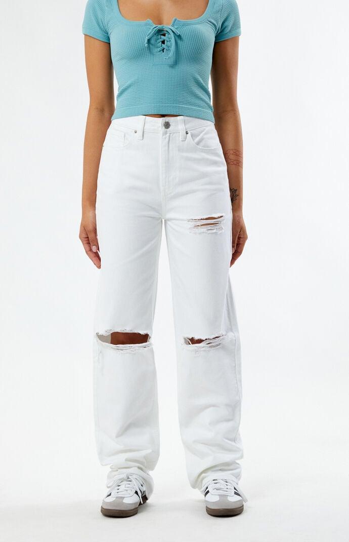 Womens Eco Ripped 90s Boyfriend Jeans - product image