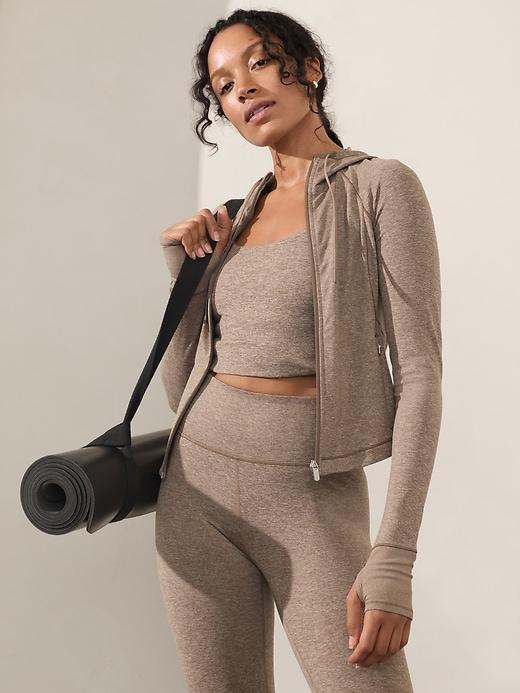 Softluxe Crop Hoodie Product Image