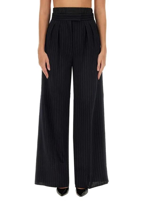 MAX MARA Women Pants "pirogues" In Blue Product Image