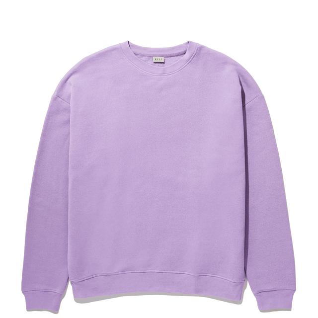 The Oversized Spongee Sweatshirt - Lilac Female Product Image