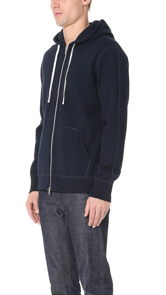 Reigning Champ Midweight Terry Slim Zip Hoodie | Shopbop Product Image