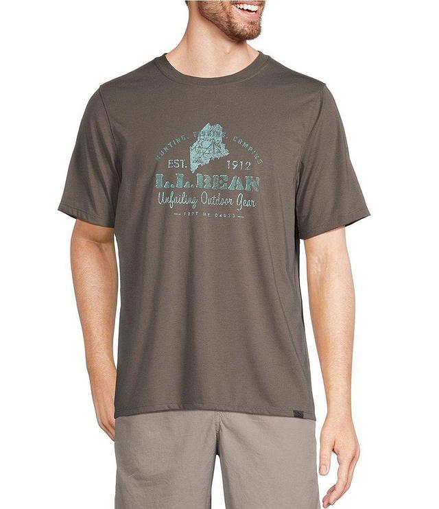 L.L.Bean Outdoor Gear Graphic Short Sleeve T-Shirt Product Image