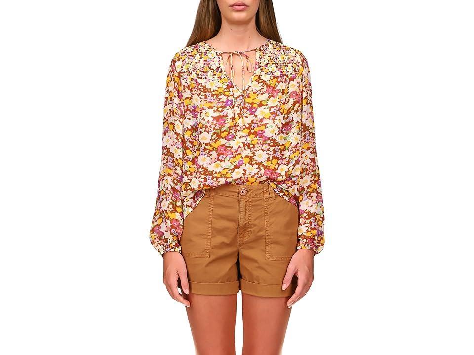 Sanctuary Spring Side Blouse (Sunny Field) Women's Clothing Product Image