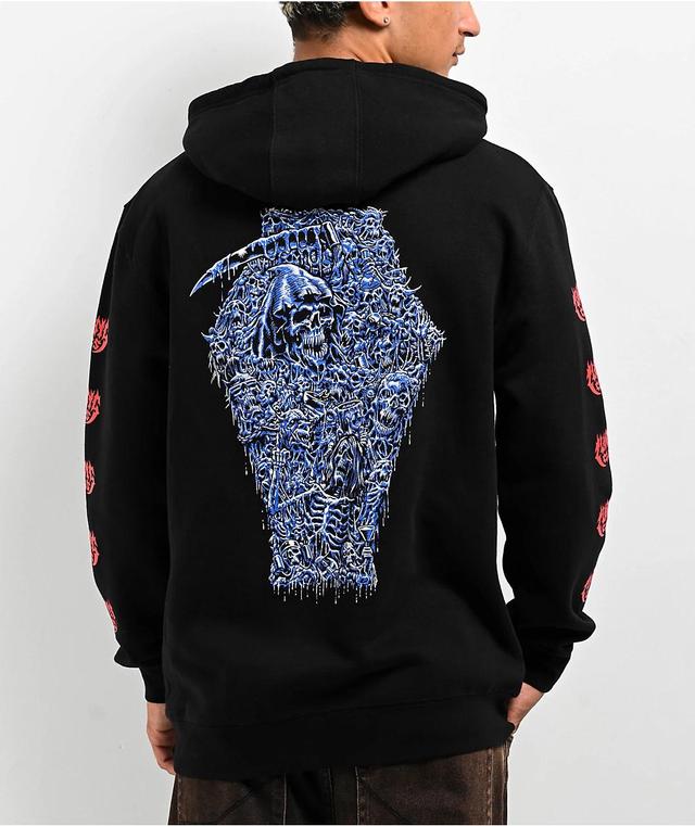 Lurking Class by Sketchy Tank x Matt Stikker Madness Black Hoodie Product Image