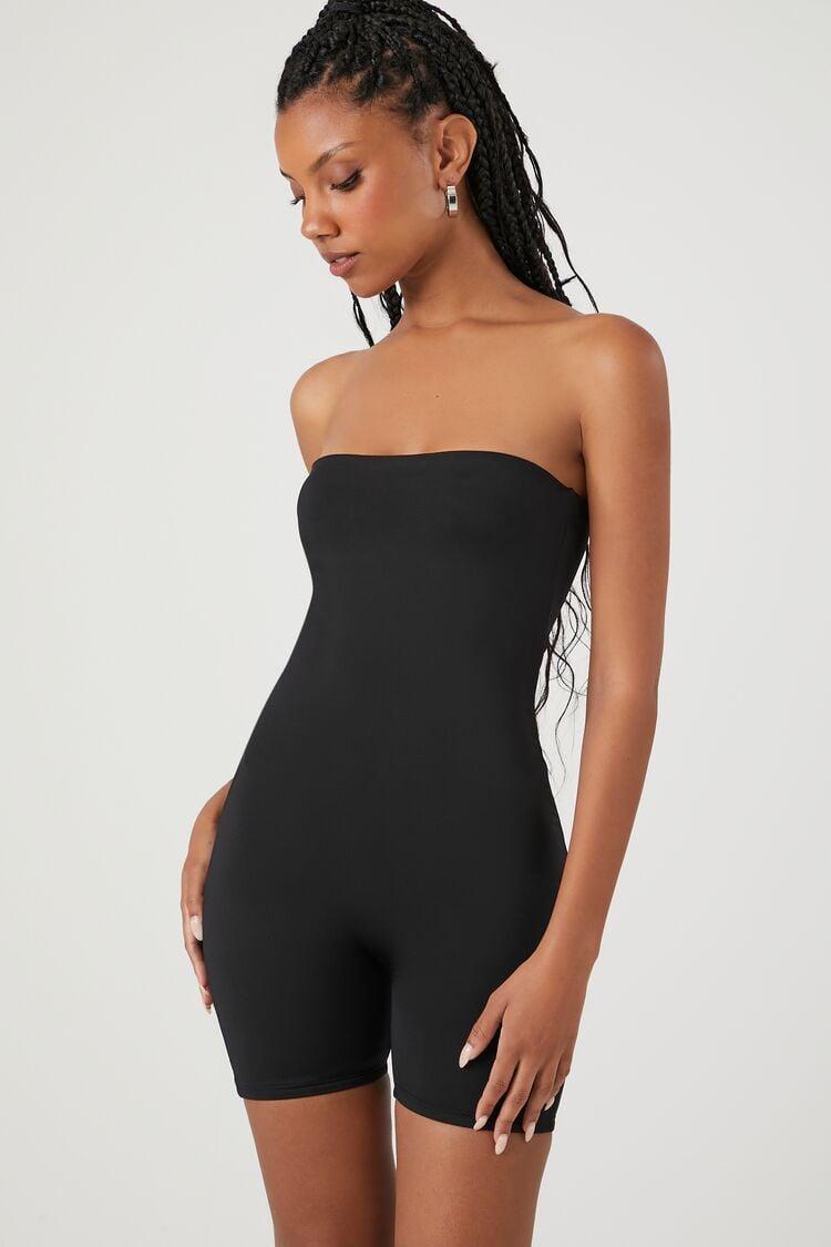 Contour Sculpt Fitted Tube Romper | Forever 21 Product Image