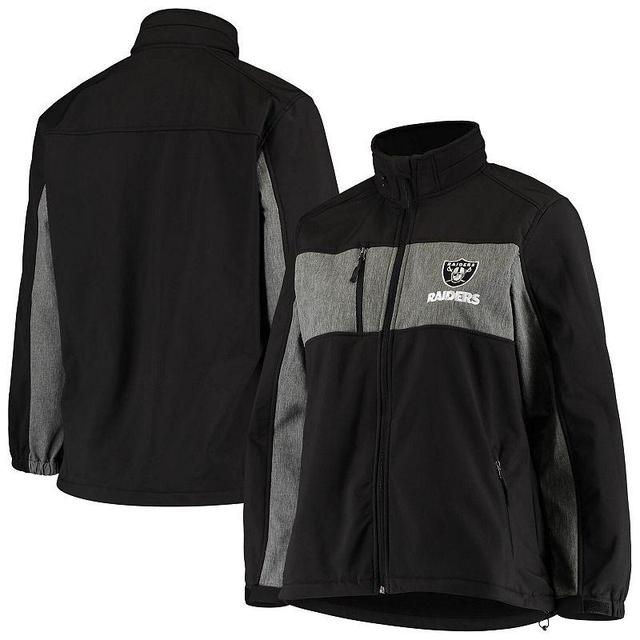 Womens Dunbrooke Black Las Vegas Raiders Zephyr Softshell Full-Zip Jacket Product Image