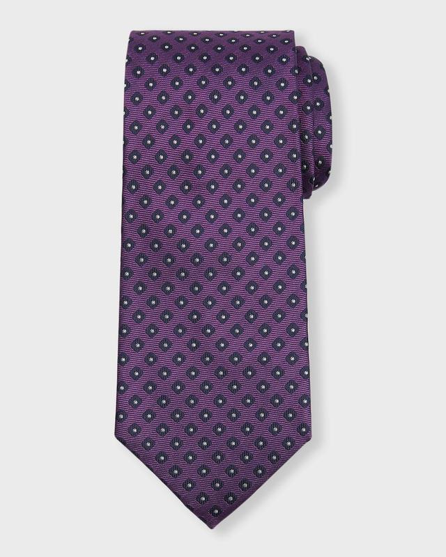 Mens Jacquard Silk Tie Product Image