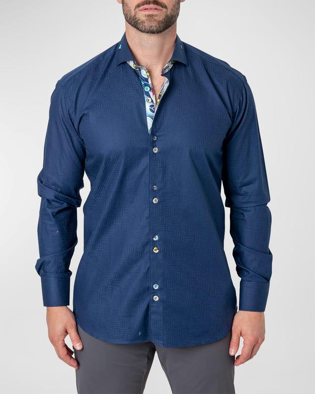 Mens Einstein Cubic Sport Shirt Product Image