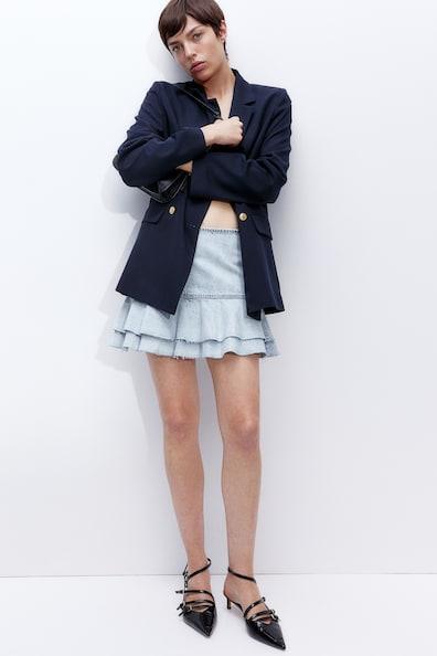 Denim Mini Skirt product image