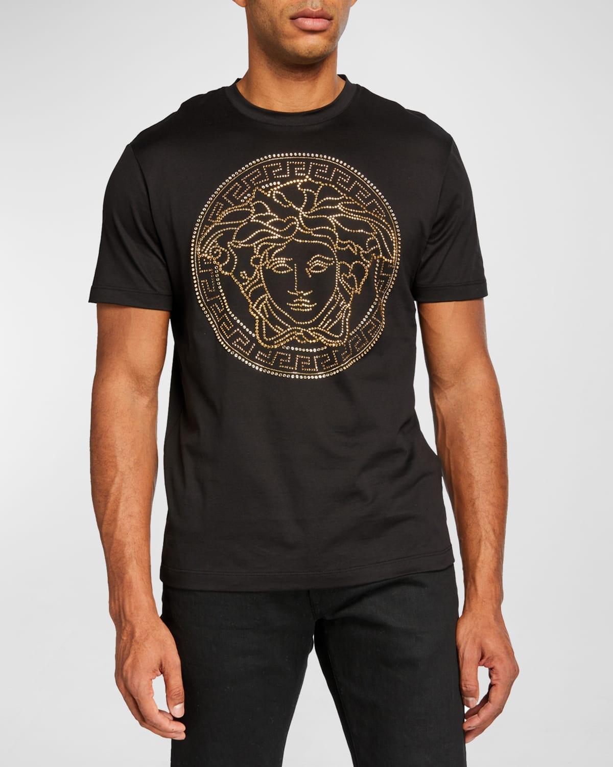 Mens Beaded Medusa T-Shirt Product Image