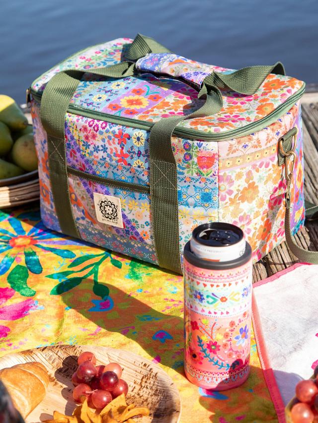 Cooler Tote - Patchwork Product Image