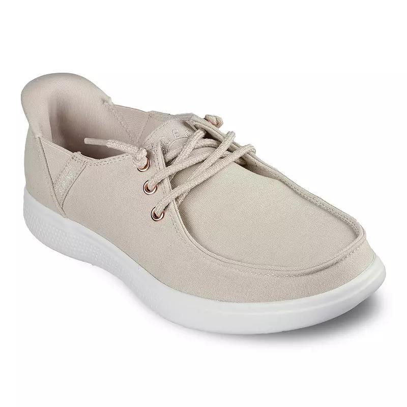 BOBS from SKECHERS Bobs Skipper - Spot Twist Hands Free Slip-Ins (Natural) Women's Shoes Product Image