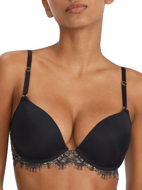 Womens Entice Push-Up Bra - Black Product Image