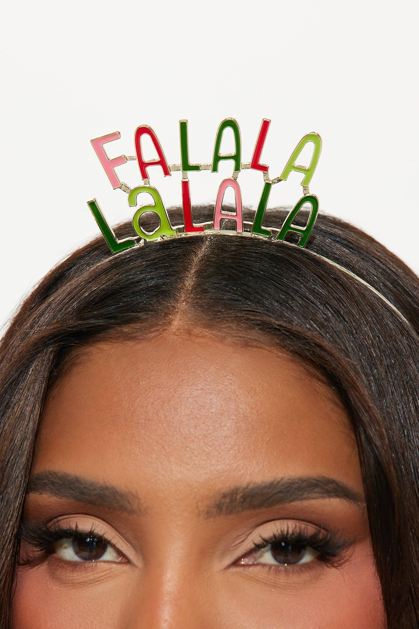 Fa La La Holiday Headband - Multi Color Product Image