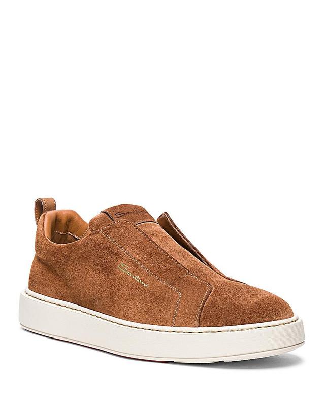 Santoni Mens Cleanic Slip On Sneakers Product Image