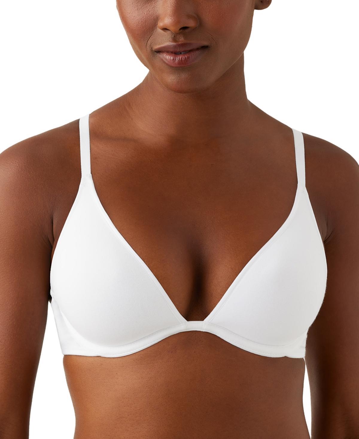 b.temptd by Wacoal Womens Cotton To A Tee Plunge Contour Bra 953272 product image